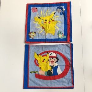 SET of 2 Cushion Covers - Pokémon